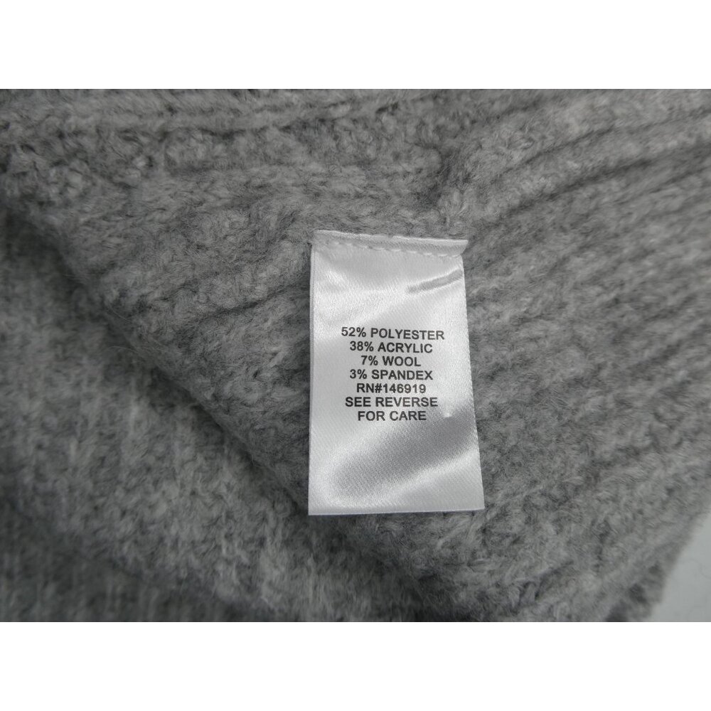 Rachel Roy Grey Pearl-Studded Women's Crew Sweater Size XL - Picture 8 of 8
